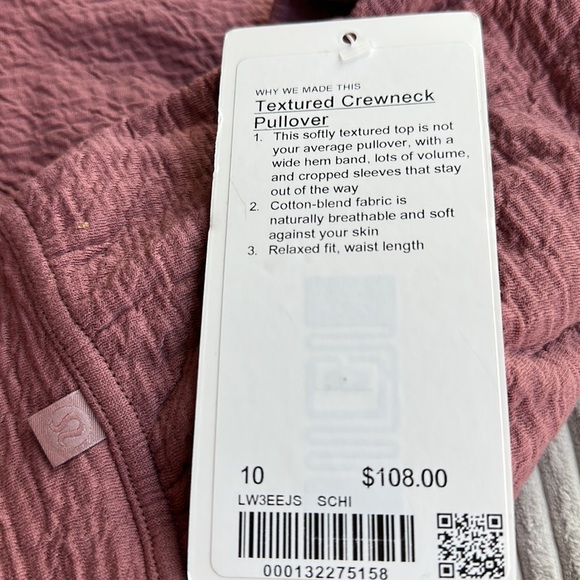 Lululemon Textured Crewneck Pullover - Picture 4 of 6